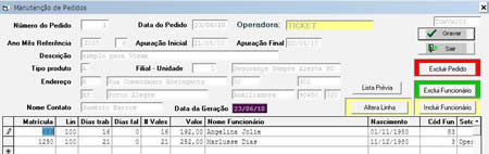 tela CRM